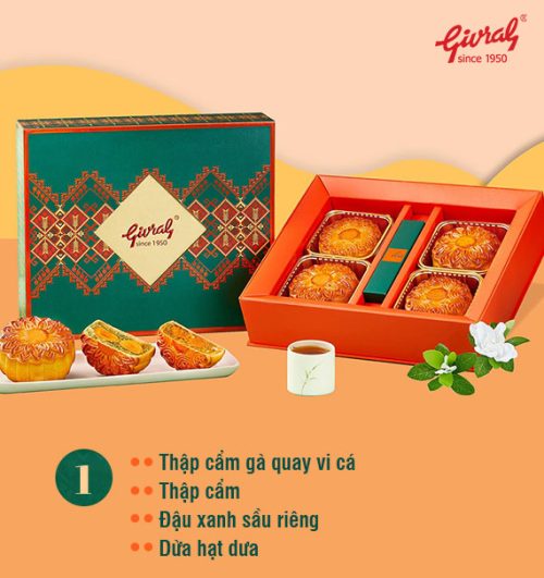 givral mooncakes vietnam combo 01