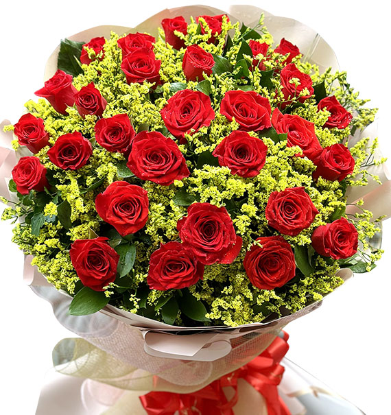message of love flower