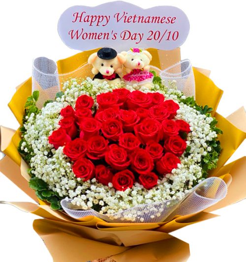 Vietnamese Women’s Day Roses 27