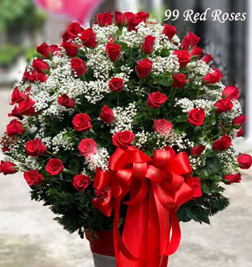 Special Saigonflowers 99 Roses