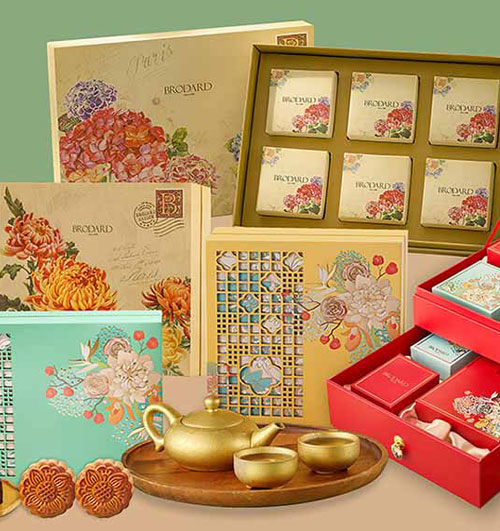 mooncakes brodard delivery saigon