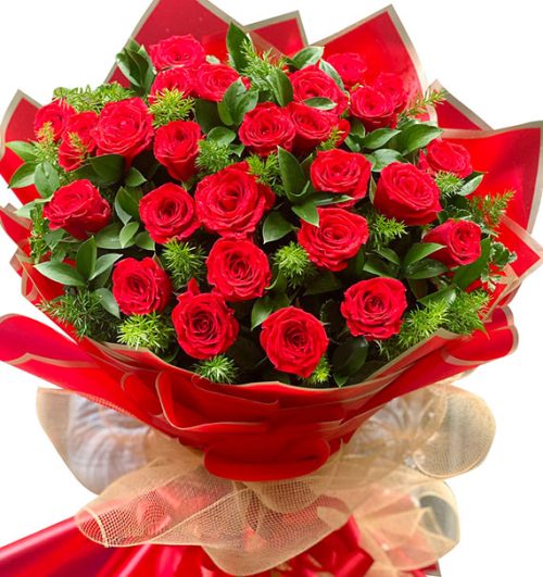 24 red roses valentine vietnam 01a