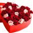 mixed heart box roses valentine vietnam 1