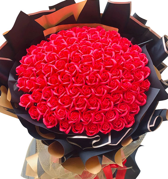 waxed roses valentine vietnam 01a