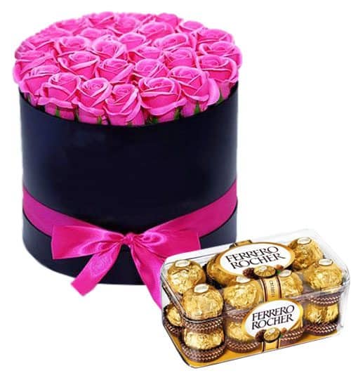chocolate waxed roses mothers day 05