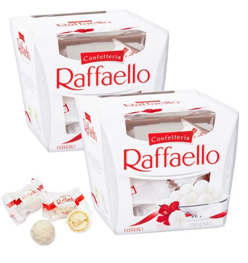 chocolate raffaello coconut 500x531