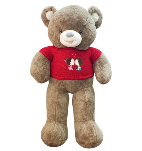 christmas teddy bear 06 500x531