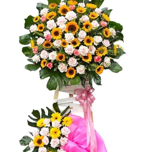 congratulations standing flower 01 500x531