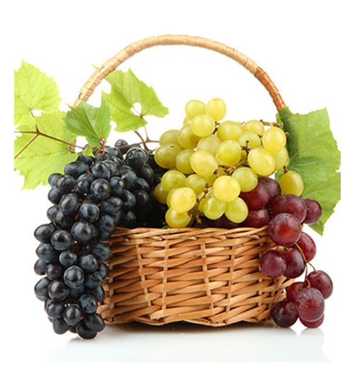 fresh grape basket 500x531
