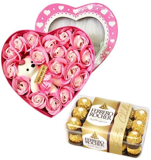 waxed roses and chocolate 04 500x531