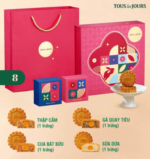 tous les jours mooncakes combo 08