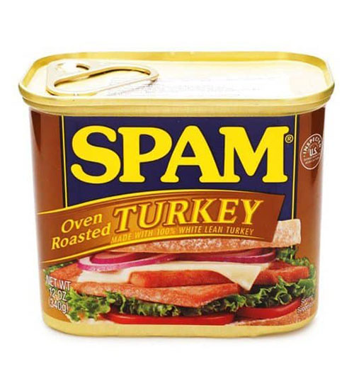 2 box of spam turkey