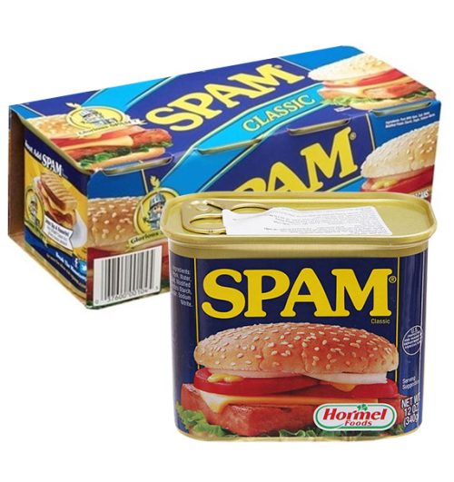 spam classic canned meat tet food