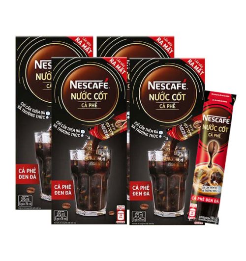4 boxs of nescafe black ice coffee