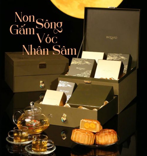 brodard mooncakes combo non song gam voc nhan sam