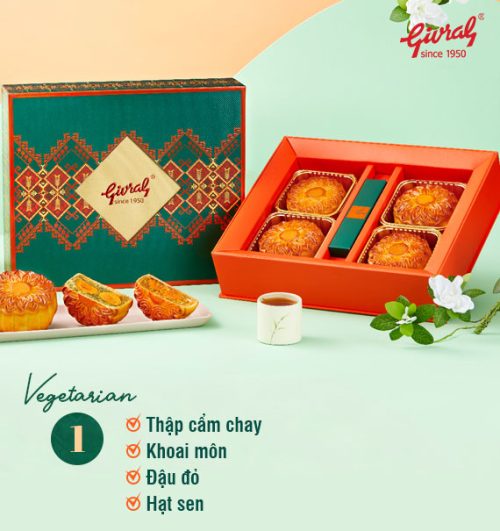 givral mooncakes vegetarian combo 01