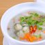mushroom endive porridge