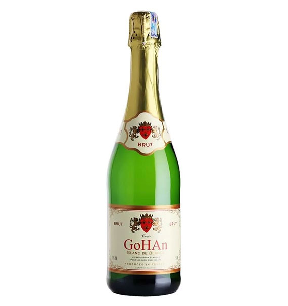 cuvee gohan brut sparkling wine