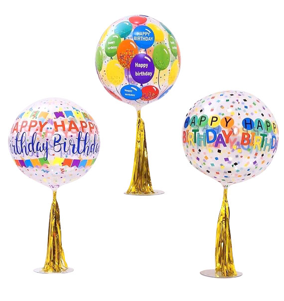 jumbo 4d happy birthday balloon