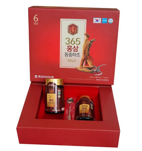 korean red ginseng cordyceps gold 365