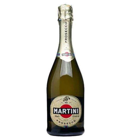 martini prosecco sparkling wine