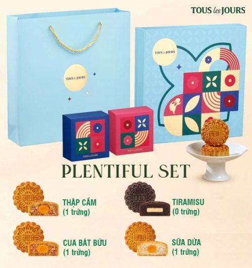 plentiful set tous les jours mooncakes