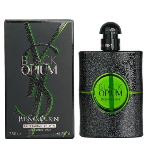 black opium illicit green ysl perfume