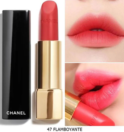 chanel rouge allure velvet 47 flamboyante view