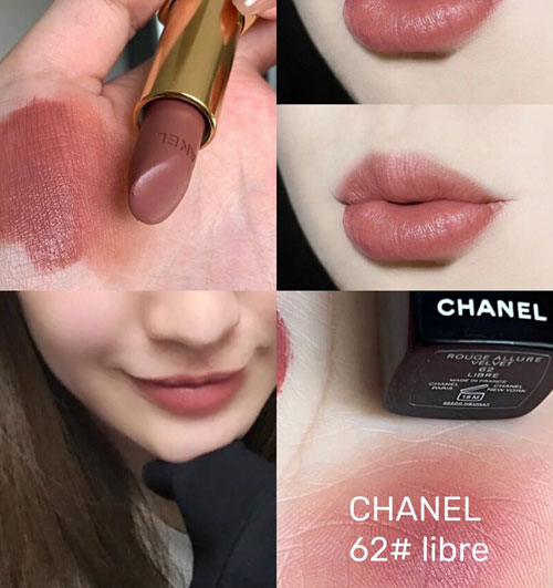 chanel rouge allure velvet 62 libre view