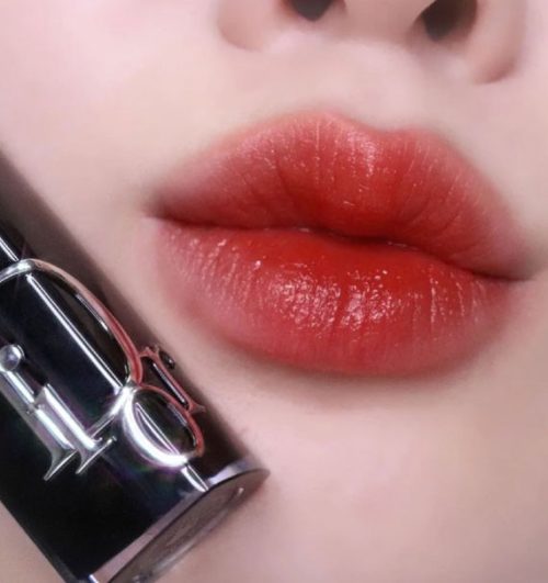 dior addict lipstick rouge shine 008 dior 8 view