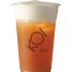 peach green tea macchiato