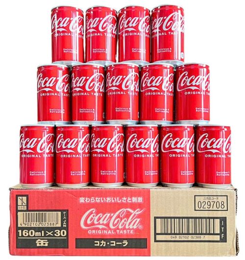 coca cola original taste mini can japan