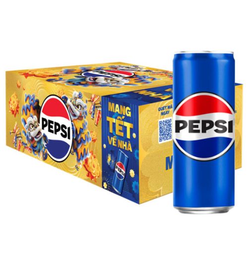 pepsi cola sleek soft drink tet 2025 version