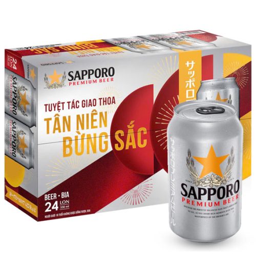 sapporo premium beer tet 2025 version